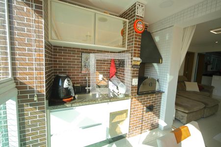 Varanda da Sala  de apartamento à venda com 3 quartos, 133m² em Vila Dayse, São Bernardo do Campo