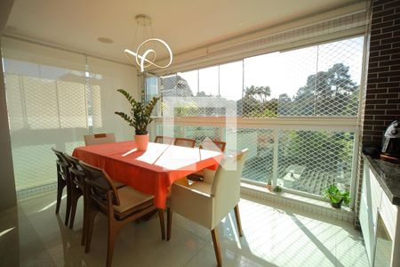 Varanda da Sala  de apartamento à venda com 3 quartos, 133m² em Vila Dayse, São Bernardo do Campo