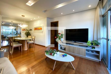 Sala de apartamento à venda com 3 quartos, 110m² em Novo São Lucas, Belo Horizonte