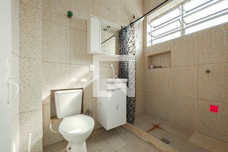 Banheiro  de kitnet/studio para alugar com 1 quarto, 36m² em Santa Teresa, Rio de Janeiro