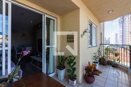 Varanda  de apartamento à venda com 3 quartos, 96m² em Vila Osasco, Osasco