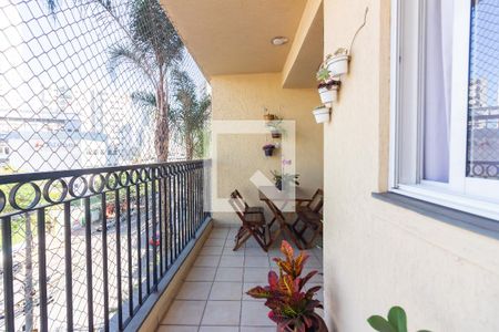 Varanda  de apartamento à venda com 3 quartos, 96m² em Vila Osasco, Osasco