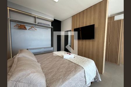 Suíte  de apartamento para alugar com 1 quarto, 57m² em Barra da Lagoa, Florianópolis