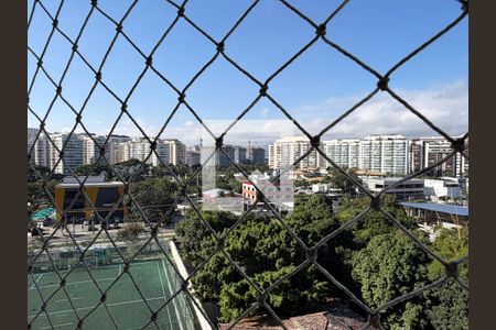Sala - Varanda  de apartamento para alugar com 2 quartos, 70m² em Barra da Tijuca, Rio de Janeiro
