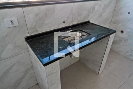 Sala e cozinha de casa para alugar com 1 quarto, 35m² em Vila Penteado, São Paulo