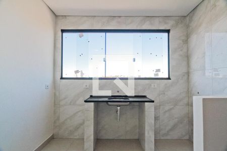 Sala e cozinha de casa para alugar com 1 quarto, 35m² em Vila Penteado, São Paulo