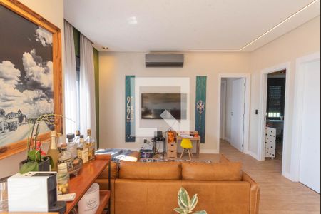 Sala de apartamento à venda com 2 quartos, 77m² em Swiss Park, Campinas