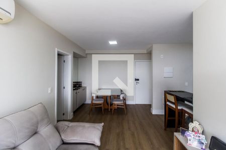 Sala  de apartamento à venda com 2 quartos, 80m² em Bethaville I, Barueri