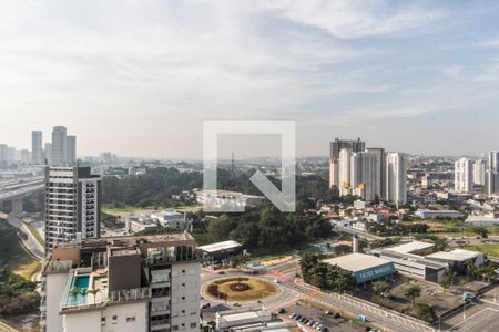 Vista da Varanda de apartamento à venda com 2 quartos, 80m² em Bethaville I, Barueri