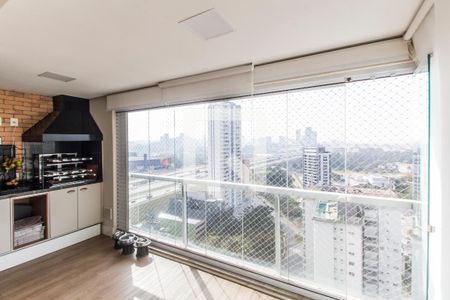 Varanda gourmet de apartamento à venda com 2 quartos, 80m² em Bethaville I, Barueri