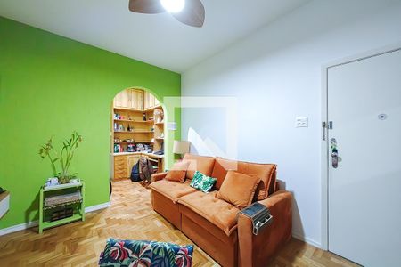 Sala de apartamento para alugar com 1 quarto, 49m² em Laranjeiras, Rio de Janeiro
