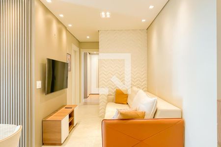 Sala de apartamento à venda com 2 quartos, 56m² em Continental, Osasco