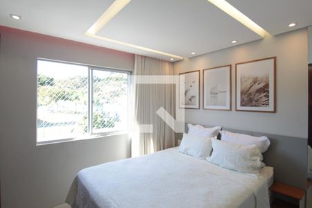 Suite de apartamento para alugar com 3 quartos, 72m² em Paquetá, Belo Horizonte