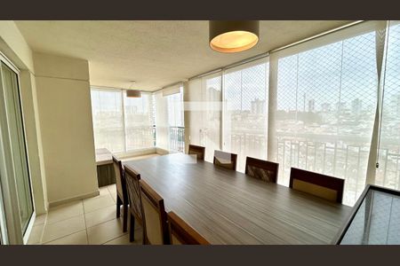 Varanda da Sala de apartamento para alugar com 3 quartos, 137m² em Vila Rosalia, Guarulhos