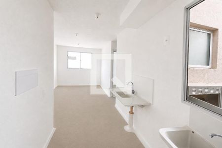Cozinha de apartamento para alugar com 2 quartos, 42m² em Residencial Vale dos Sonhos, Goiânia