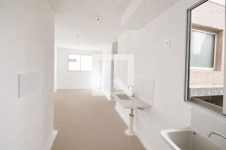 Cozinha de apartamento para alugar com 2 quartos, 42m² em Residencial Vale dos Sonhos, Goiânia