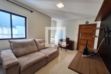 Sala  de apartamento para alugar com 2 quartos, 100m² em Jardim, Santo André