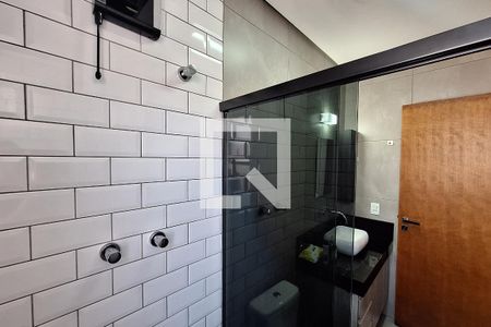 Banheiro da Suíte  de apartamento para alugar com 2 quartos, 100m² em Jardim, Santo André