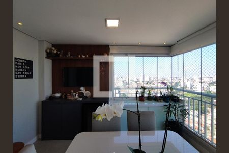 Varanda gourmet de apartamento à venda com 3 quartos, 96m² em Vila Brasilio Machado, São Paulo