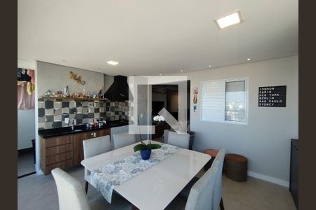 Varanda gourmet de apartamento à venda com 3 quartos, 96m² em Vila Brasilio Machado, São Paulo