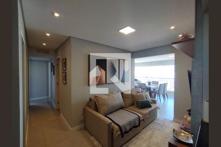 Sala  de apartamento à venda com 3 quartos, 96m² em Vila Brasilio Machado, São Paulo