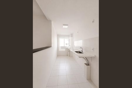 Cozinha de apartamento para alugar com 2 quartos, 44m² em Jardim Boer I, Americana