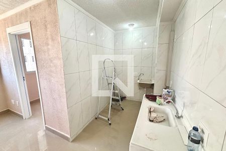 Cozinha de apartamento para alugar com 2 quartos, 34m² em Vila Silvia, São Paulo