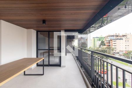 Varanda da Sala de apartamento para alugar com 2 quartos, 127m² em Água Verde, Curitiba