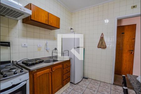 Cozinha e Área de Serviço de apartamento à venda com 2 quartos, 55m² em Jardim Bela Vista, Santo André