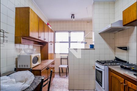 Cozinha e Área de Serviço de apartamento à venda com 2 quartos, 55m² em Jardim Bela Vista, Santo André