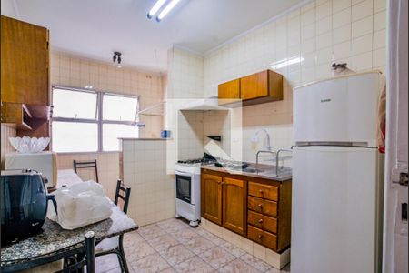 Cozinha e Área de Serviço de apartamento à venda com 2 quartos, 55m² em Jardim Bela Vista, Santo André