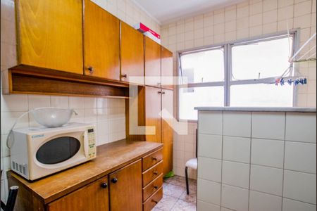 Cozinha e Área de Serviço de apartamento à venda com 2 quartos, 55m² em Jardim Bela Vista, Santo André