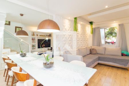 Sala de casa de condomínio para alugar com 3 quartos, 79m² em Jardim Felicidade (zona Oeste), São Paulo