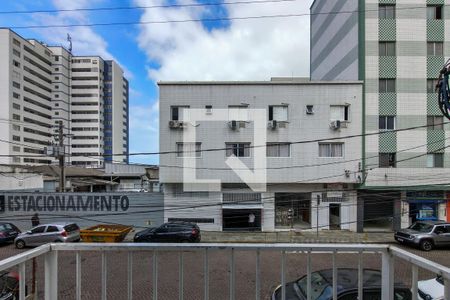 Sacada  de apartamento para alugar com 1 quarto, 50m² em Boqueirão, Praia Grande