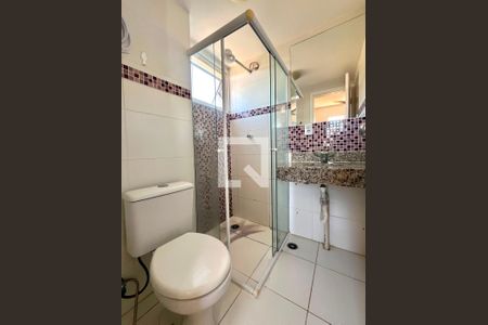 Banheiro da Suíte 1 de apartamento para alugar com 3 quartos, 70m² em Parque Brasília, Campinas
