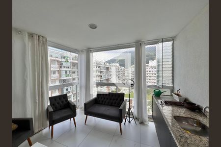 Varanda de apartamento para alugar com 3 quartos, 200m² em Recreio dos Bandeirantes, Rio de Janeiro