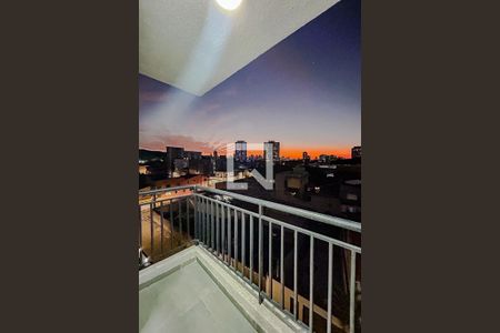 Varanda do Studio de apartamento para alugar com 1 quarto, 25m² em Vila Carrão, São Paulo