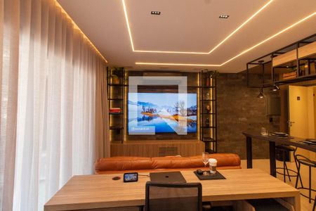 SALA de apartamento à venda com 1 quarto, 40m² em Cambuí, Campinas
