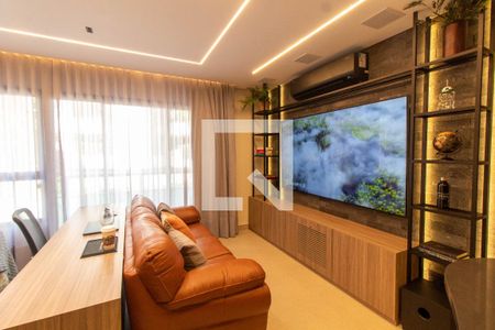 SALA de apartamento à venda com 1 quarto, 40m² em Cambuí, Campinas