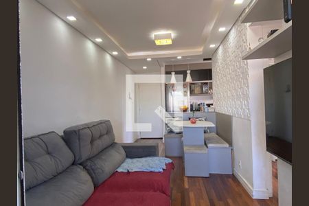 Sala de apartamento à venda com 2 quartos, 54m² em Vila Osasco, Osasco