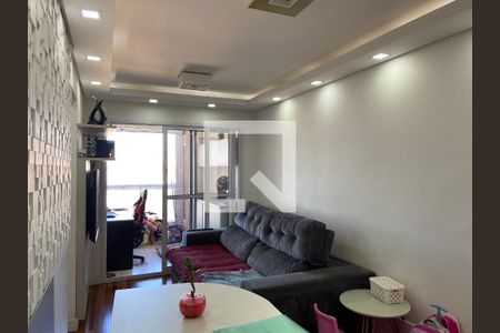 Sala de apartamento à venda com 2 quartos, 54m² em Vila Osasco, Osasco