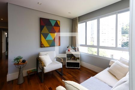 Sala de apartamento à venda com 3 quartos, 138m² em Vila Andrade, São Paulo