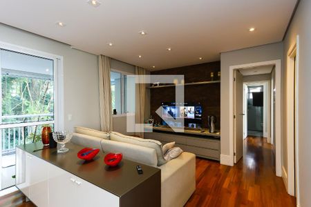 Sala de apartamento à venda com 3 quartos, 138m² em Vila Andrade, São Paulo