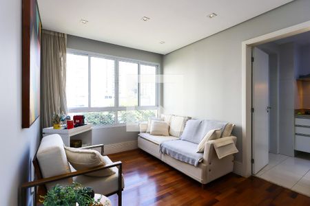 Sala de apartamento à venda com 3 quartos, 138m² em Vila Andrade, São Paulo