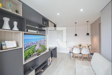 Sala de apartamento à venda com 1 quarto, 42m² em Jardim Olavo Bilac, São Bernardo do Campo