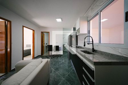 Sala/Cozinha de apartamento para alugar com 2 quartos, 40m² em Jardim Coimbra, São Paulo