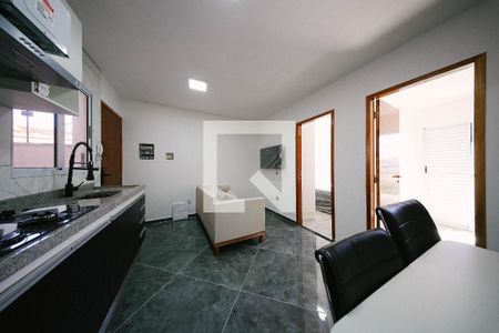Sala/Cozinha de apartamento para alugar com 2 quartos, 40m² em Jardim Coimbra, São Paulo