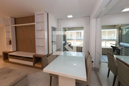 Sala de Jantar de apartamento para alugar com 2 quartos, 77m² em Vila da Serra, Nova Lima