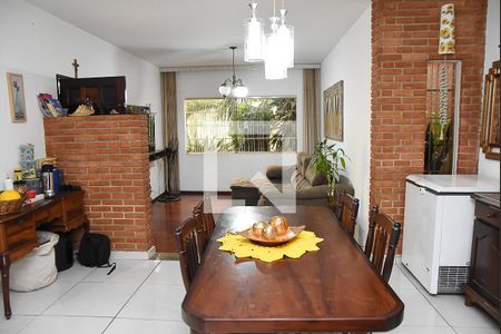 sala de jantar integrada a sala de visitas de casa à venda com 3 quartos, 125m² em Cidade Luíza, Jundiaí