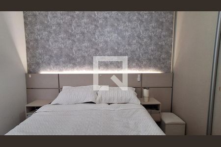 Suíte  de apartamento à venda com 3 quartos, 132m² em Campestre, São Caetano do Sul
